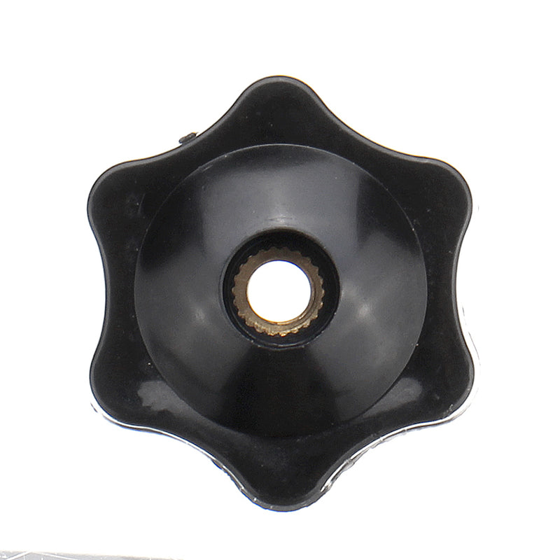 M5 Hand Screw Heated Bed Platform Leveling Nut Through Hole Plum Blossom Nut for 3D Printer