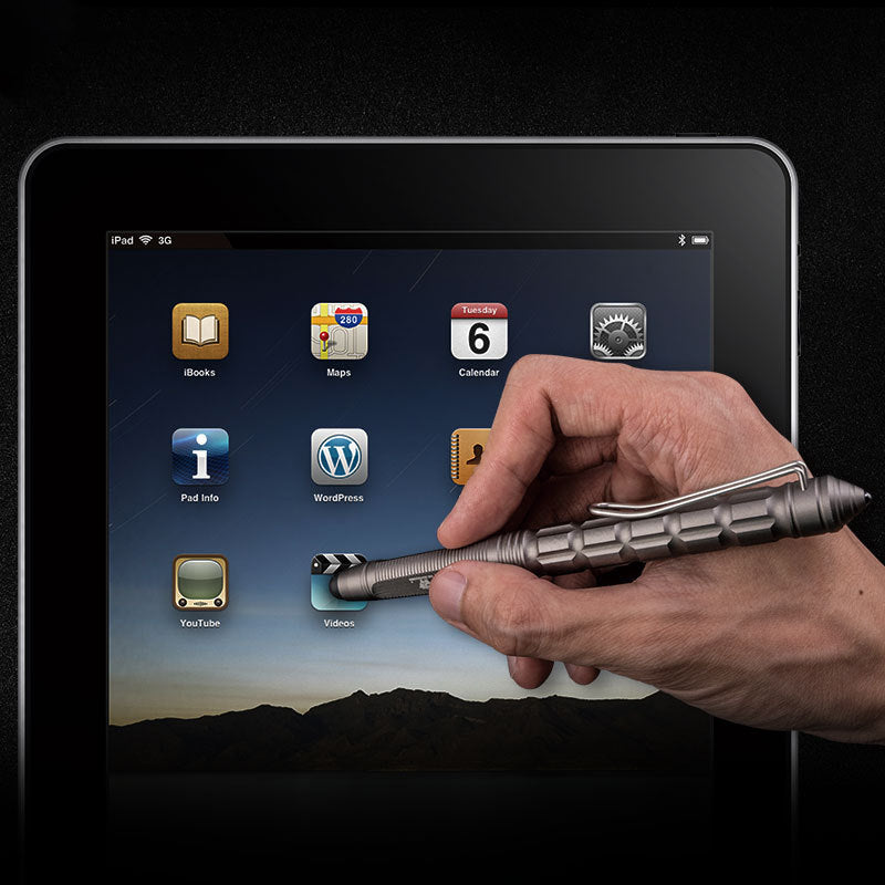 HX OUTDOORS Multifunctional Tactical Pen Capacitive Survival Self De-fense Anti-wolf Divine Protection Pen Writing Pen