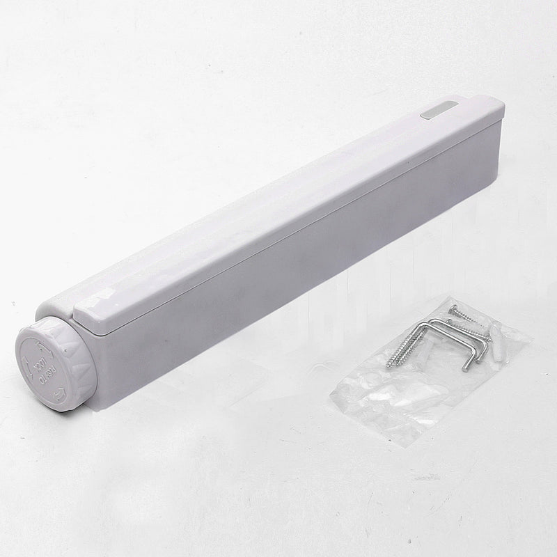 Wall Mounted Indoor Washing Clothes Shoe Laundry 3.2m 4 line Airer Dryer Retractable