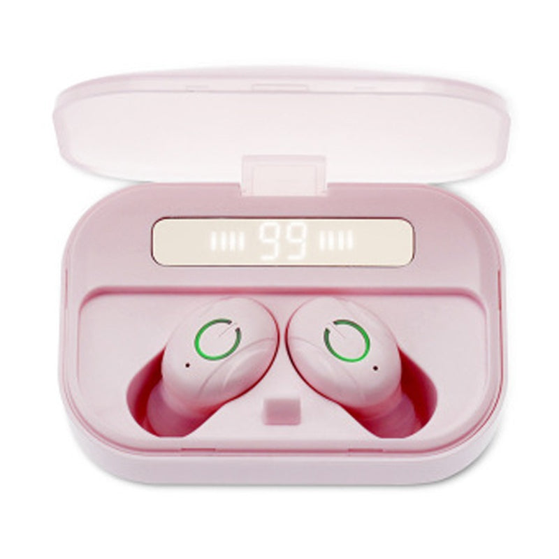 TWS bluetooth 5.0 Earphone Wireless Earbuds 4000mAH Power Bank Stereo Headphone with Mic for iPhone Xiaomi Huawei