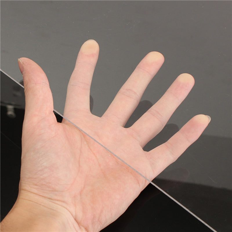 200x250mm PMMA Acrylic Transparent Sheet Acrylic Plate Perspex Gloss Board Cut Panel 0.5-5mm Thickness