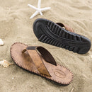 Men Casual Anti-slip Slippers Summer Beach Flat Soft Comfortable Flip Flop Sandals Leisure Shoes