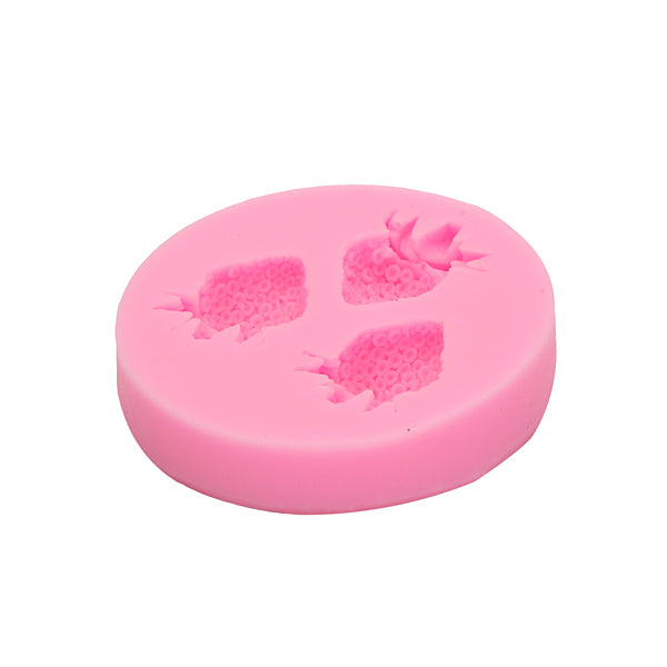 Silicon Strawberry Cake Fondant Mold Creative Baking Mold Ice Mold Multifunction Kitchen Tools