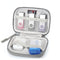 BUBM QYR Single Double Layer Electronics Accessories U Disk Cable Organizer Data Cable Storage Bag