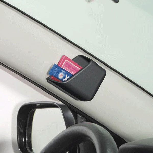 Honana HN-B68 2pcs Multifunctional Storage Box Sun Glassess Cell Phone Cards Holder Adhesive Organizer