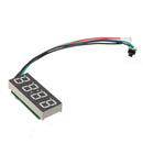 DC 7-30V Digital LED Clock For Car Truck Motorcycle Motor 24 Hour Time