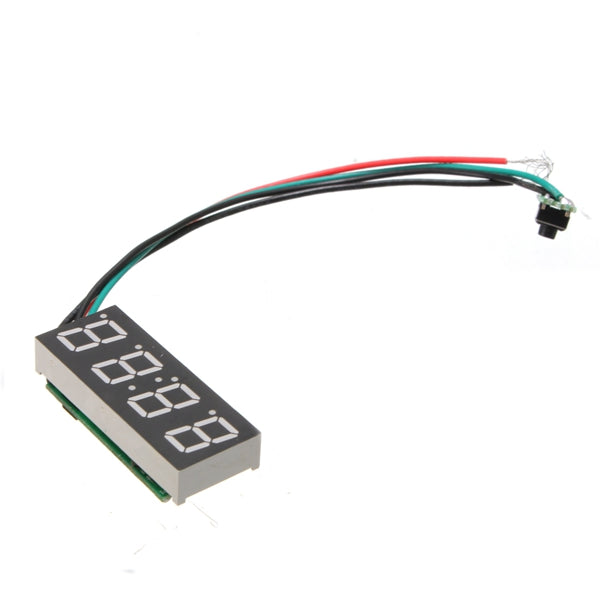 DC 7-30V Digital LED Clock For Car Truck Motorcycle Motor 24 Hour Time