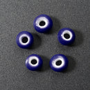 5Pcs 6mm Ceramic DIY Pure Loose Beads Multicolor Beads Accessories