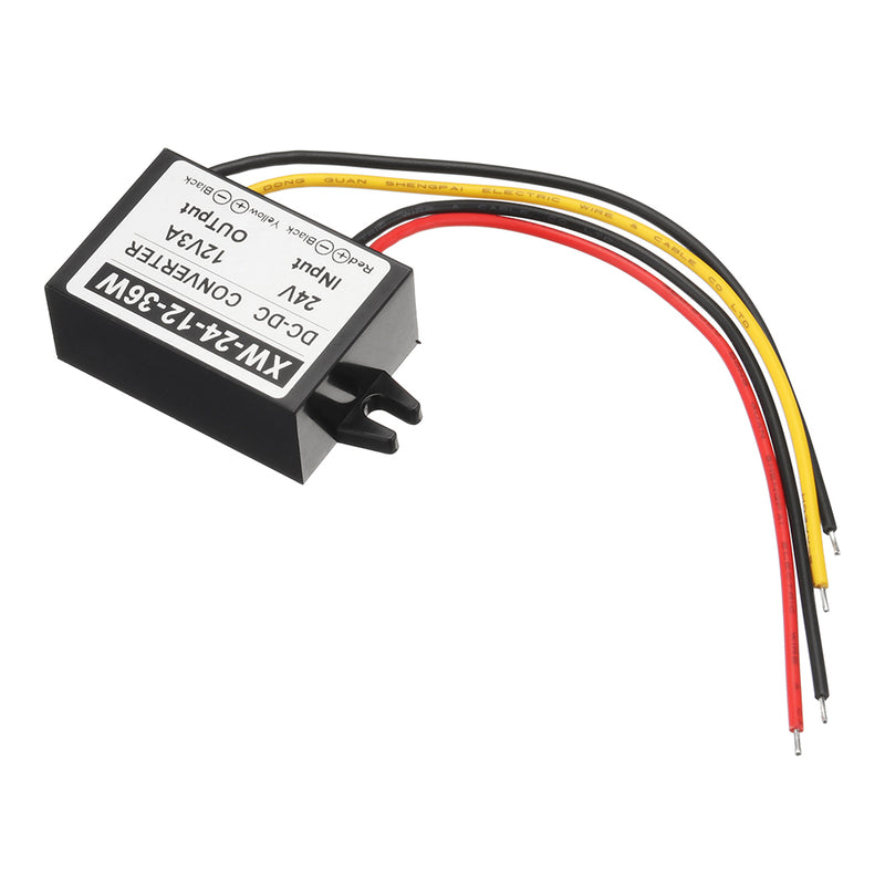 XINWEI 24V to 12V 3A 36W DC Power Inverter Converter Step-Down Buck Power Supply Module Non-isolated