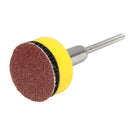 Effetool BG0355 100pcs 25mm 100-3000 Grit Sand Paper with Hook and Loop Backer Pad Sandpaper