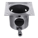 BBQ Grill Pellet Stove Iron Fire Burn Pot Fit For Traeger Grill Replacement Part Kit