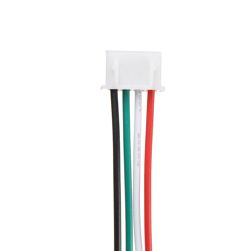 Excellway 20Pcs XH Pitch 2.54mm Single Head 4Pin Wire To Board Connector 15cm 24AWG With Socket