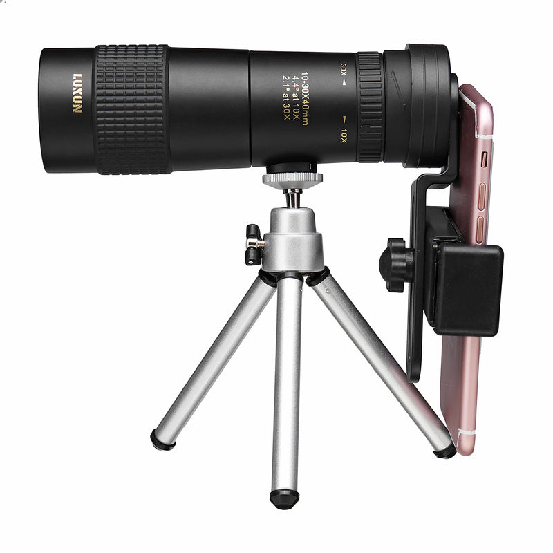 10-30x40 Mini Portable Zoom Monocular Day Night Vision Outdoor Single Tube Telescope