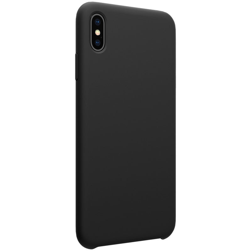 NILLKIN Soft Smooth Shockproof Liquid Silicone Rubber Back Cover Protective Case for iPhone XS