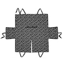 Oxford Cat Claws Pattern Car Rear Back Seat Pet Mat Dog Cat Cushion Seat Cover Waterproof