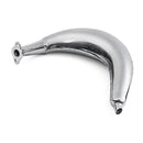 Chrome Muffler Exhaust Pipe For 80cc 66cc 49cc Motorized Bicycle Engine Bike Cycling Accessories