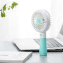 Well Star D10-1 Portable Mini USB Fan LED light Fan Handheld Rechargeable Air Cooler Silent Cooling Fan For Home Office Student Dormitory Outdoors Travelling