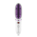 Electric Hair Straightener PTC Heating Comb 5 Gears LCD Negative Ion Straight Brush Salon Hairdressing Tool