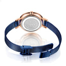 RUIMAS 523 Fashion Women Watch Light Luxury Hardlex Mirror Stainless Steel Strap Quartz Watch