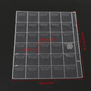 10Pcs Plastic Coin Holders Collection Storage Money Album Cases 30 Sections