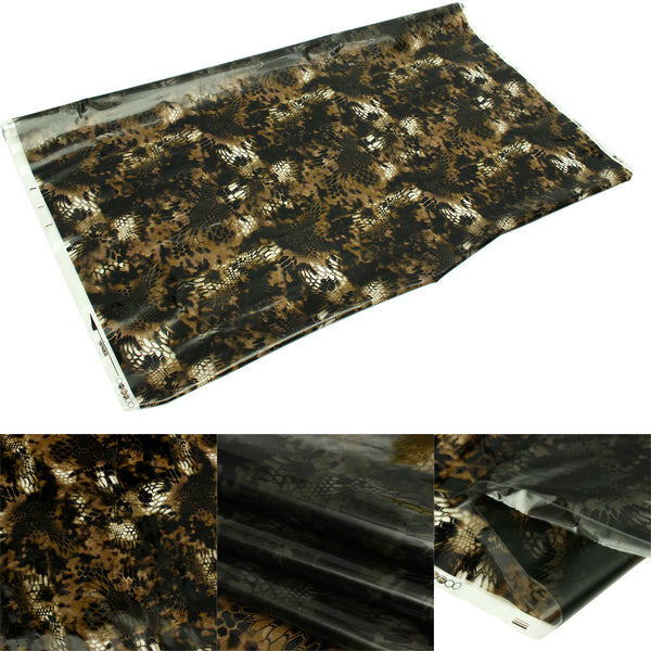 79"x 20" Black PVA Hydrographic Water Transfer Dipping Hydro Printing Film