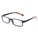 KCASA TR90 Portable Durable light Weight Resin Black Reading Glasses Extremely Flexible