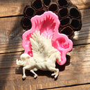 Silicone Pegasus Horse Fondant Mould Cake Chocolate Soap Sugarcraft Diy Mold