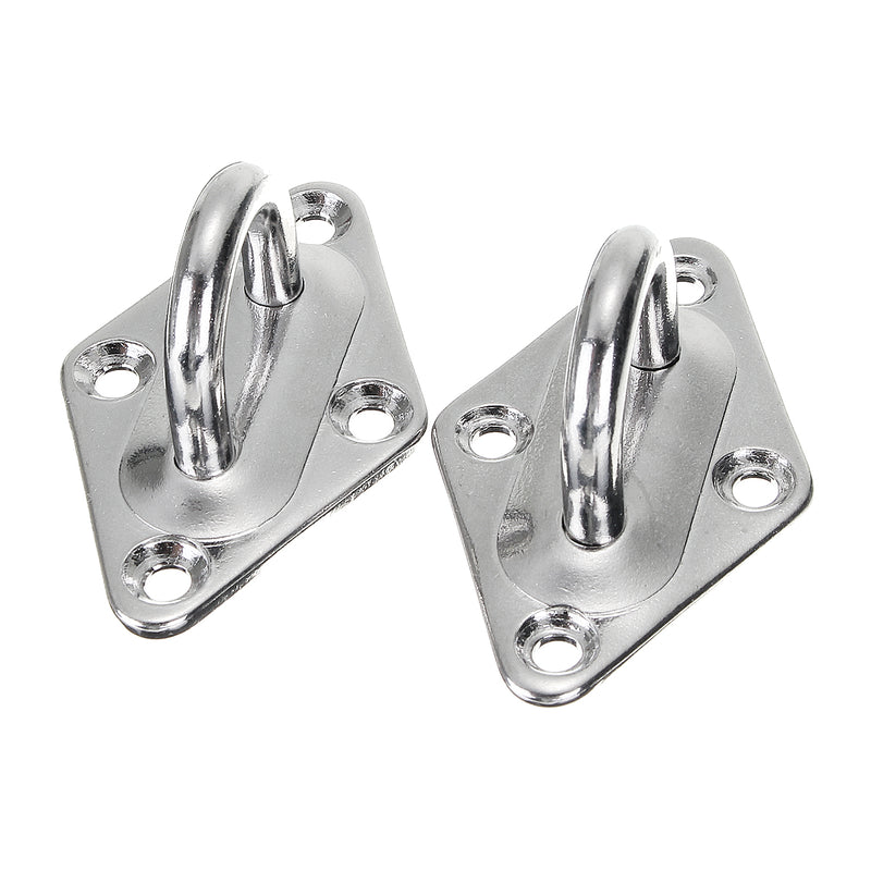 6Pcs Stainless Steel Sun Shade Sail Accessories Fixing Fittings Kit Patio Garden Canopy Tools Replacement Accessories