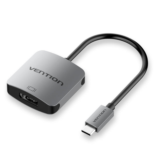 Vention HBHHA Aluminum Alloy Type-C to DP Converter 4K Display Video Adapter Cable
