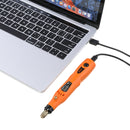 Mini USB Power Drills Electric Grinder Multipurposed Rotary Tool 3 Variable Speeds 34Pcs Accessory for Polishing Cleaning Engraving Carving Drilling