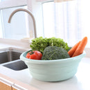 IPRee Folding Basin Portable Travel Compression Basin Home Travel Multi-Function Plastic Washbasin