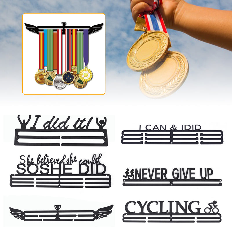 Stainless Steel Medal Holder Hanger Display Rack Decorations for Sportsman