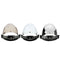 3-Snap Button Bubble Visor Flip Up Wind Face Shield Lens for Motorcycle Helmet 3 Color