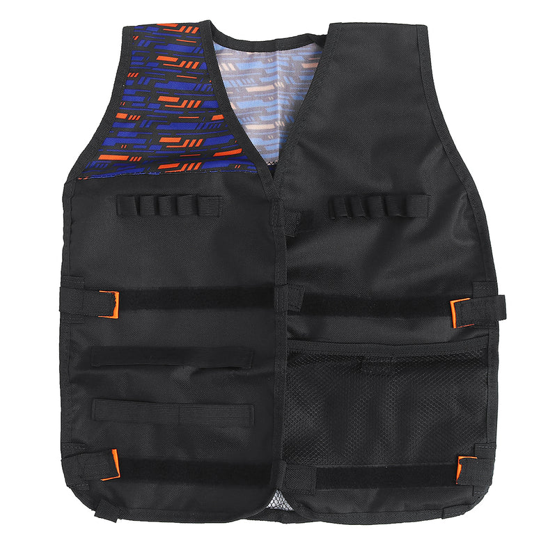 Kids Tactical Vest Kits Glasses Wristbands Mask Refill for Darts Games Gift
