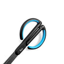 Fizz FZ212003 Anti-Stick Scissors With Scale Stationary Scissor Household Diy Rounded Cutter Head