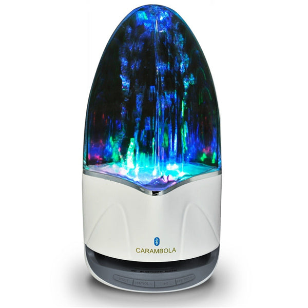 Colorful Christmas LED Light Dancing Water Fountain TF Card Aux-in Bass bluetooth Speaker