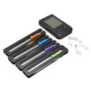 6PCS/4PCS Bluetooth Barbecue Thermometer Stainless Steel Clip Cooking More Easier Bluetooth Barbecue Thermometer BBQ Thermometer