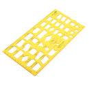 Flow Chart Flowsheet Process Diagram Symbols Drawing Template KT Soft Plastic Ruler Design Board
