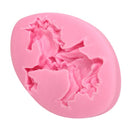 Carousel Unicorn Horse Fondant Mold Silicone Mould Cake Decorating Tool