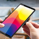Bakeey Rainbow Gradient Color Tempered Glass Back Cover+TPU Frame Protective Case For