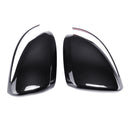 Car Rearview Mirror Cover Caps Carbon Fiber for Mercedes-Benz W205 GLC 2015-18 Left-hand Driving