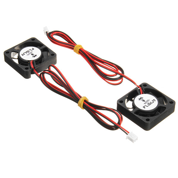 FLSUN 2PCS 40*40*10mm 12V DC Cooling Fan For 3D Printer