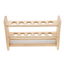 6 Holes Test Tube Rack Testing Tubes Clip Holder Stand Dropper Wood Lab Supplies 6 Hole diameter 25mm