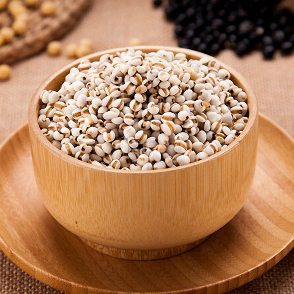 Egrow 30Pcs/Bag Coix Seeds Chinese Pearl Barley Coix Chinensis Seeds Adlay Coixseed Job's Tears Seed