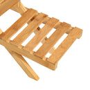 Plant Stand Shelves Flower Pot Rack Bamboo Garden Indoor Outdoor Patio 2 Tier