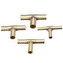 Pagoda Adapter Brass Barbed T 3 Ways Pipe Fitting 6/8/10/12mm Pneumatic Component Hose Quick Coupler