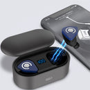 Bakeey M9 TWS Wireless bluetooth 5.0 Earphone HiFi Heavy Bass Earbuds LED Display Smart Touch Type-C Headphone with Mic