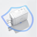 ROCK 18W Type C PD3.0 Fast Charging US Plug USB Charger Adapter For iPhone 8 Plus XS 11 Pro Huawei P30 Pro Mate 30 Xaiomi Mi9 9Pro S10+ Note10