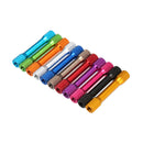 Suleve M3AR3 10Pcs M3 35mm Knurled Standoff Aluminum Alloy Multicolor