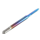 Drillpro M1-1.8 Nano Blue Coated Metric Thread Tap Straight Flute Machine Tap HSS Screw Tap